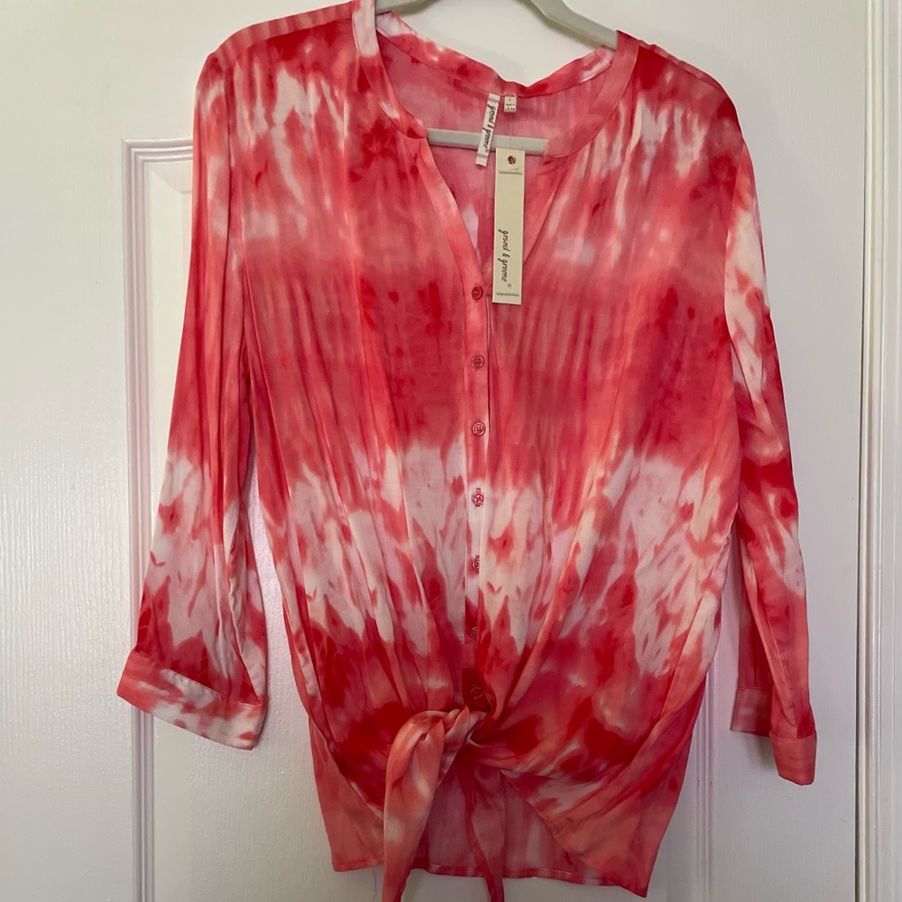 Tie-dye Blouse